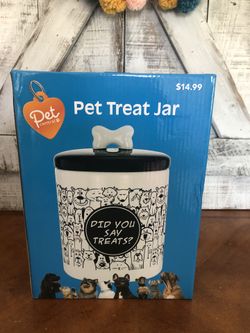 Pet Treat Jar