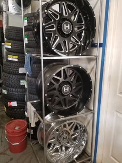 20x10 20x12 22x12 Hostile wheels available