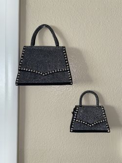 Rhinestone Hand Bag