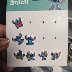 Stitch earrings (Lilo and stitch)