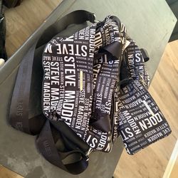 Steve Madden duffle bag with small bag