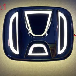 5D LED Honda car tail badge emblem CRV ODYSSEY FIT