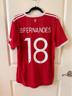Manchester United 2021/22 Home jersey #18 Fernandes (size L)