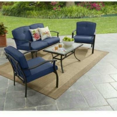 Mainstays Belden Park 4 Piece Outdoor Sofa Set For Sale In Houston Tx Offerup