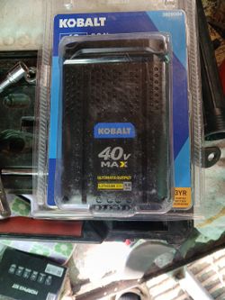 Kobalt 40 Volt Max Ultimate Output Lithium Ion 4 Hour