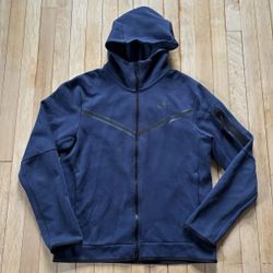 Nike Tech Fleece Hoodie Jacket & Pants  University Blue Full Zip Mens M