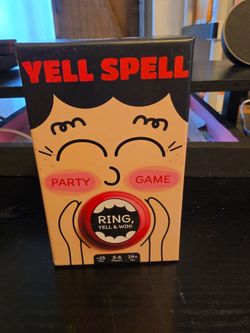Yell Spell Party Game