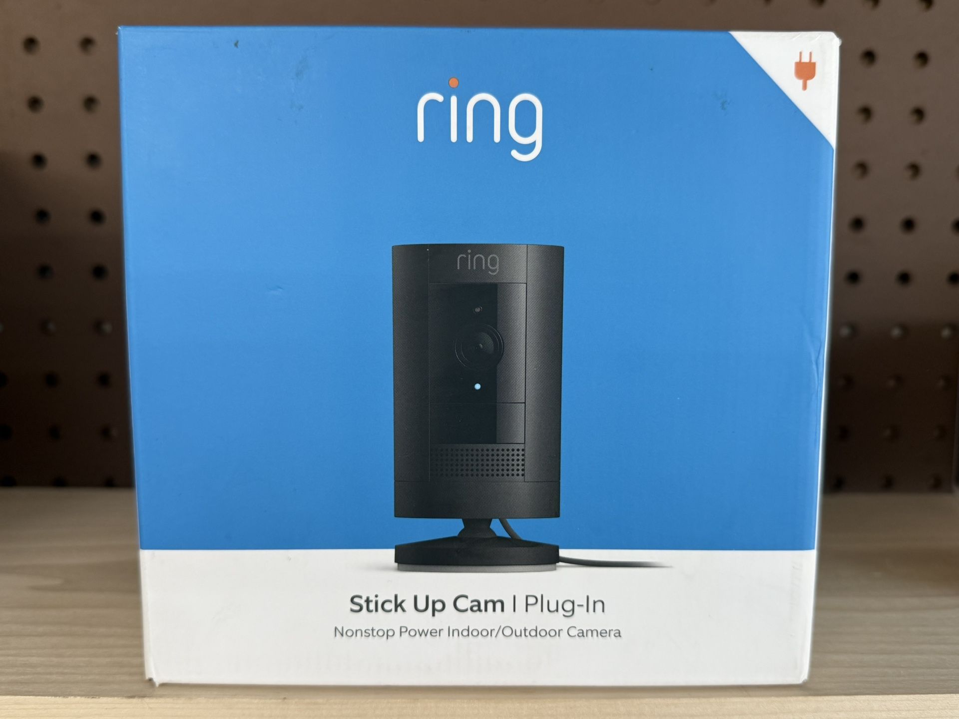 NEW! Ring Stick Up Cam Battery Powered Indoor Outdoor Camera with Two-Way Talk
