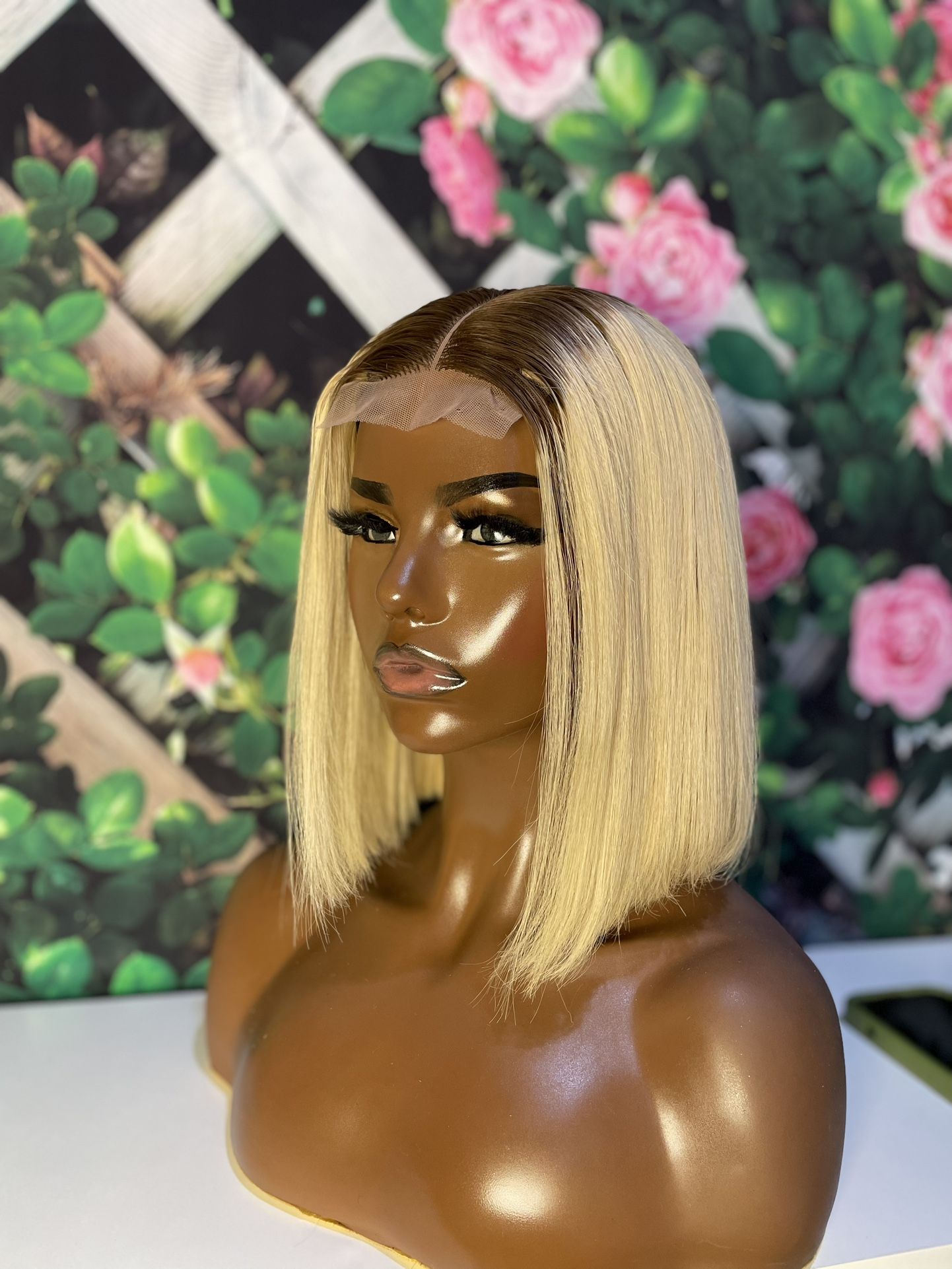 Blonde Human Hair Wig (Wear N Go)