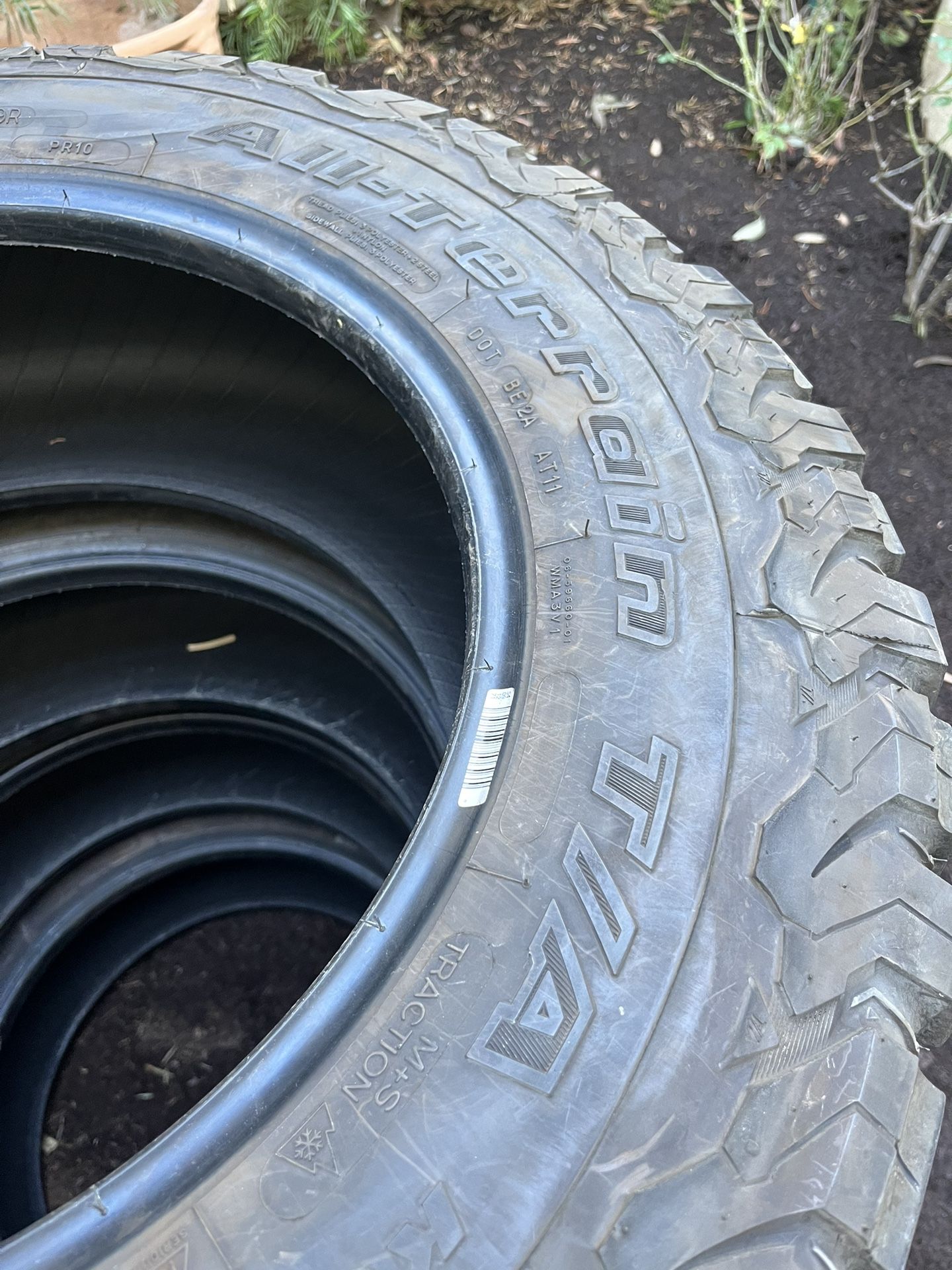 4 BF Goodrich Tires