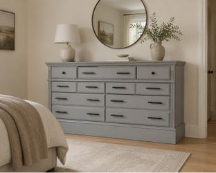 Beautiful beige dresser, solid wood