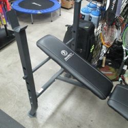 Used Marcy Diamond Elite One Piece Incline Bench With Leg Ext Attachment ( Read The Description)