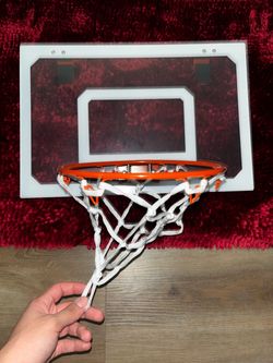 Mini basketball hoop