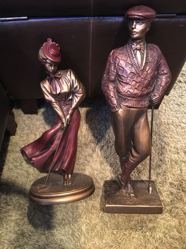 Bronze Golfers (Austin Sculptures)