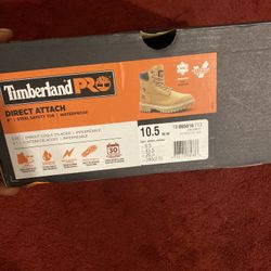 Timberland Pro Steel Toed Work Boots 10.5