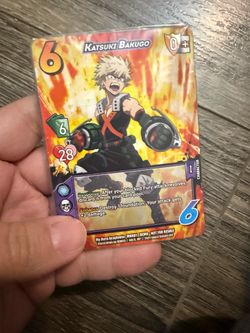 My Hero Academia Universus Bakugo Starter Promo Demo Card Deck Pack