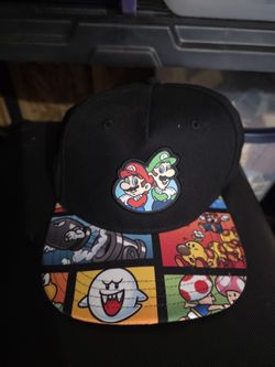 Super Mario & Luigi Youth Snapback – Nintendo Characters