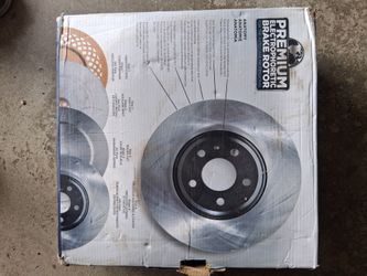New in box front rotors