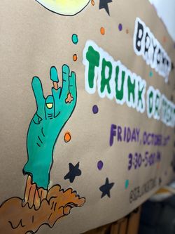 Hand painted Banner