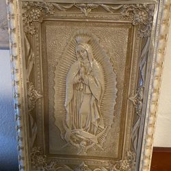 Virgin Mary Pic In Frame 