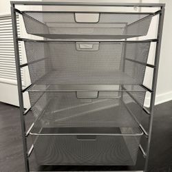 Elfa Wide Closet Storage