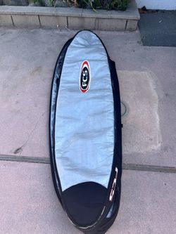 Fcs 7’4” Double Board Bag For Surfboard Travel 10mm