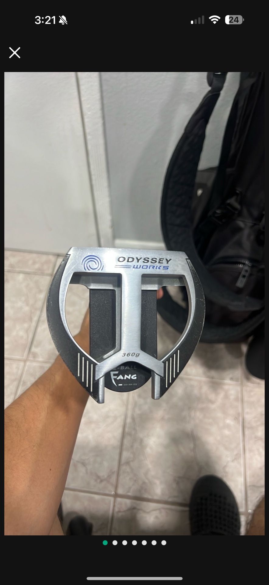 Odyssey Two Ball Fang Putter