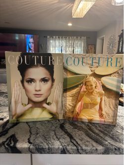 Couture magazine cover wall art