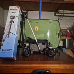 Minolta Camaras And Tripod