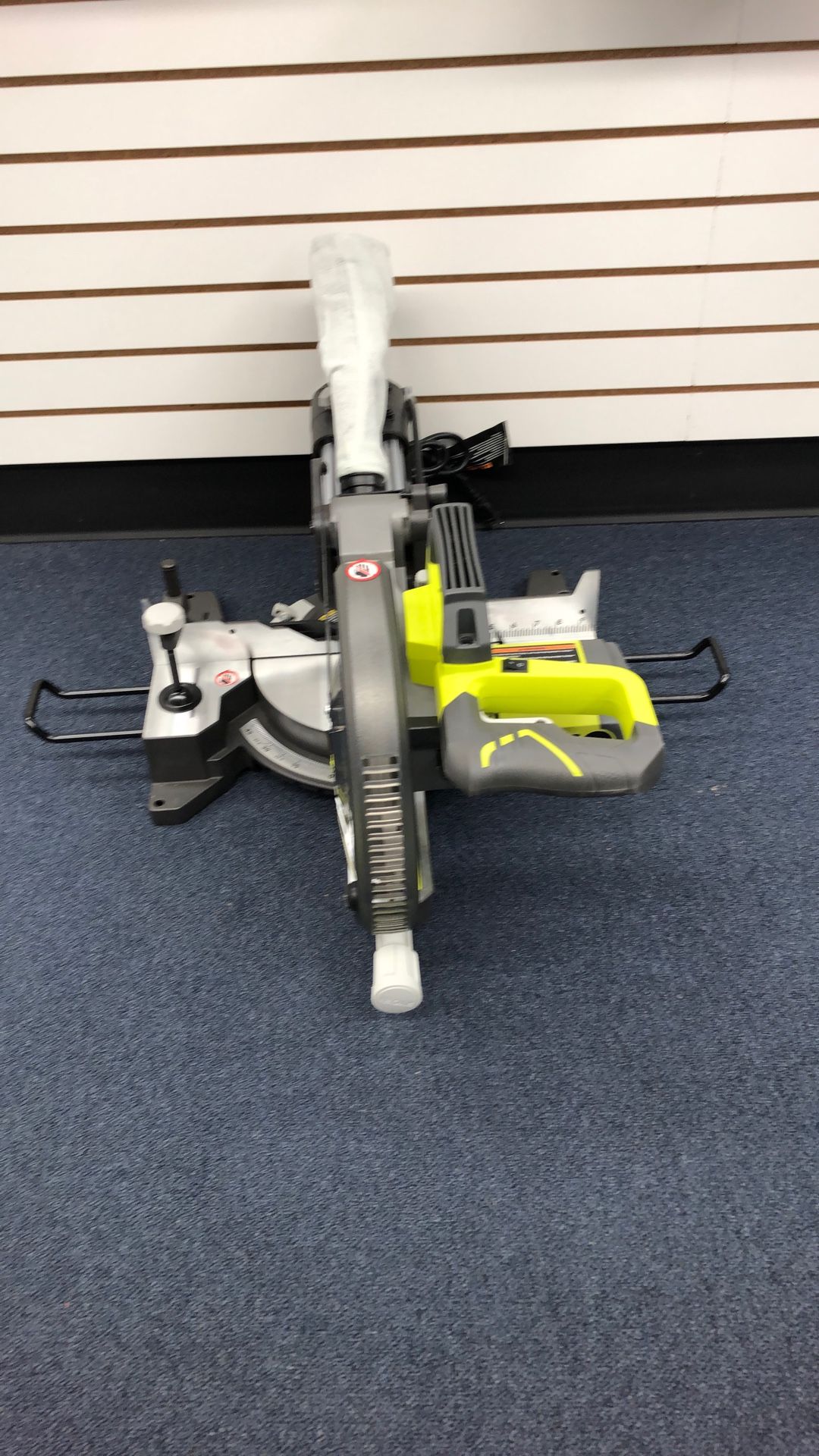 Ryobi TSS103 15 Amp 10-Inch Corded Sliding Compound Miter Saw With LED Cut line Indicator (70487582)