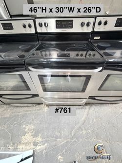 Frigidaire Stove Electric (#761). SEE PRICE DETAILS 