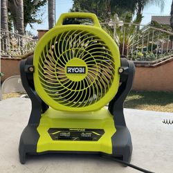 Ryobi 18v Fan/mjsting Fan