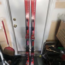 Salomon 176cm Skis With Bindings 