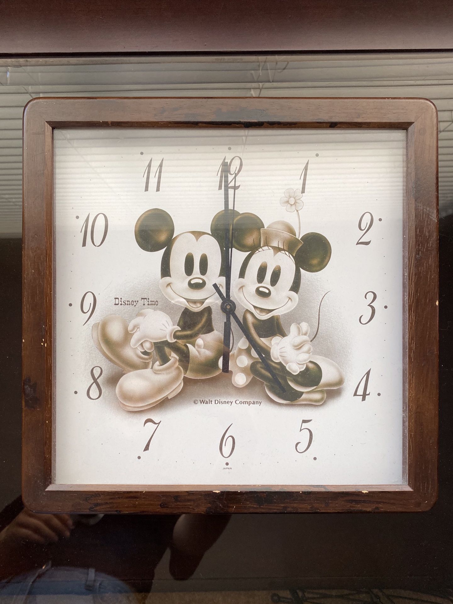 Vintage Wall Clock from Tokyo Disneyland