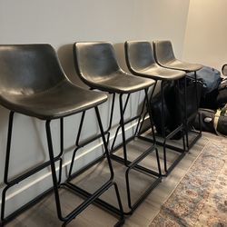 Bar stools (set of 4)
