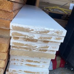New Primed MDF 5 1/2” X 11/16” X 16’ Window Casing