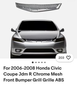 2006-08 Civic Coupe Grill