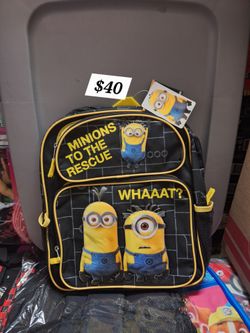 Minions Backpack 15 inches