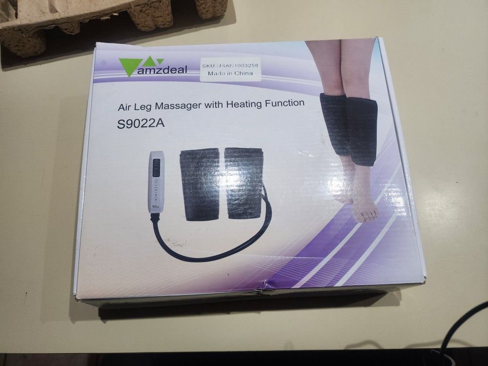 Amzdeal Air Leg Massager with Heating Function - S9022A