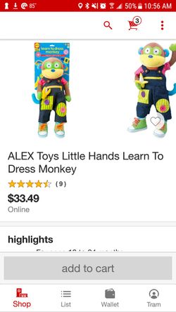 Learn to Dress Monkey