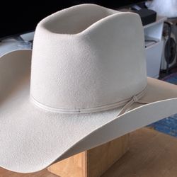 Rands Custom Silverbelly Cowboy Hat 7 1/4 - 7 3/8 (read description)