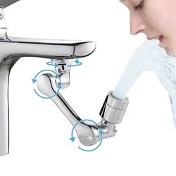 Swivel Robotic Arm Faucet Plastic Kitchen Sink Extension Faucet $10/Each 