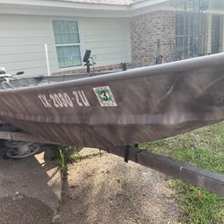 Aluminum 14 Ft Johnboat 