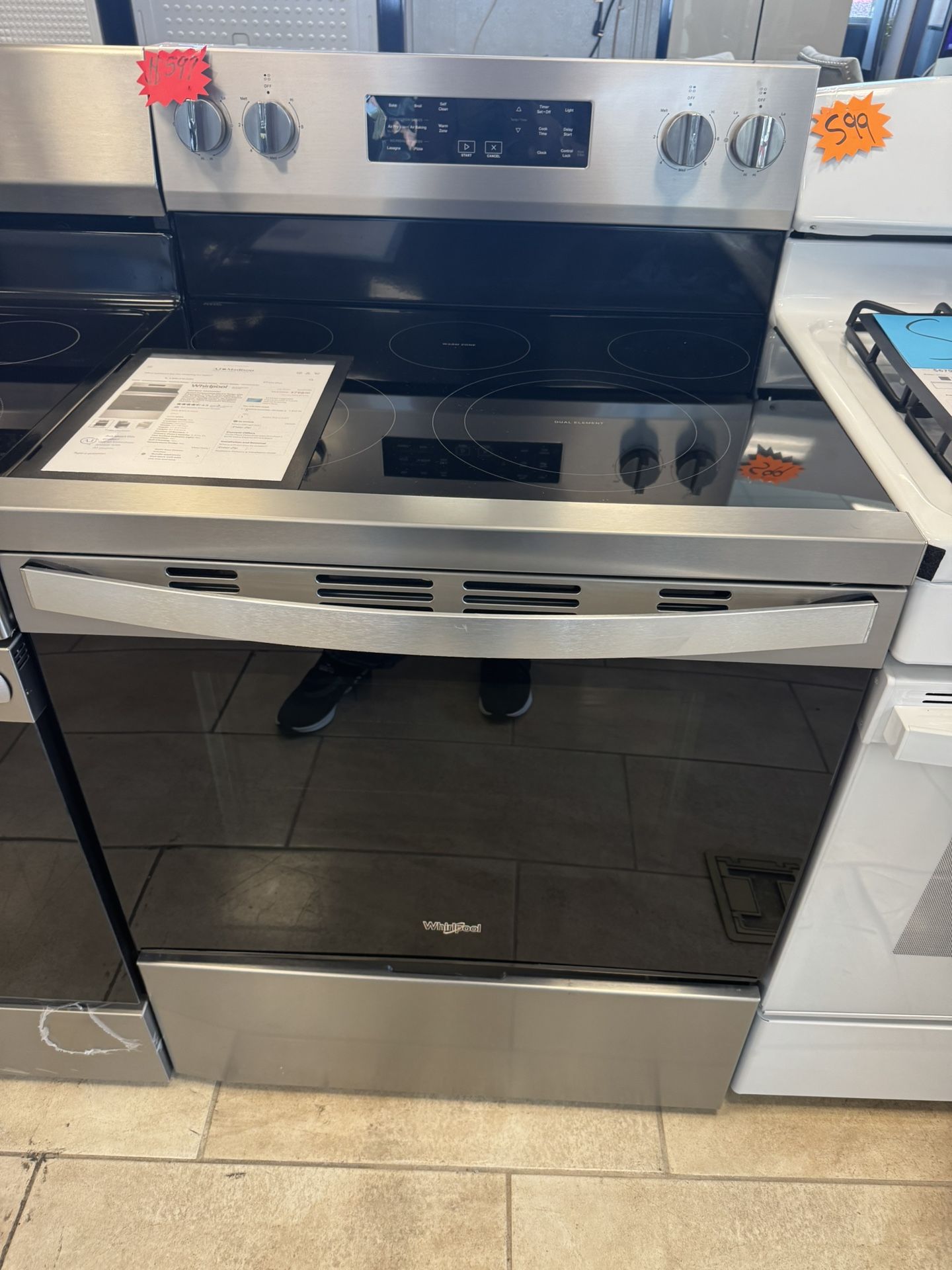 Whirlpool Electric Range 