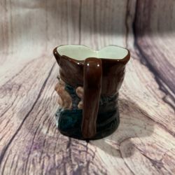 Royal Doulton Toby Character Jug Mug Old Charley D6046 2.25"