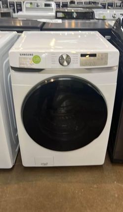 Washer Samsung 27 Inch White Front Load WF45R6100AW