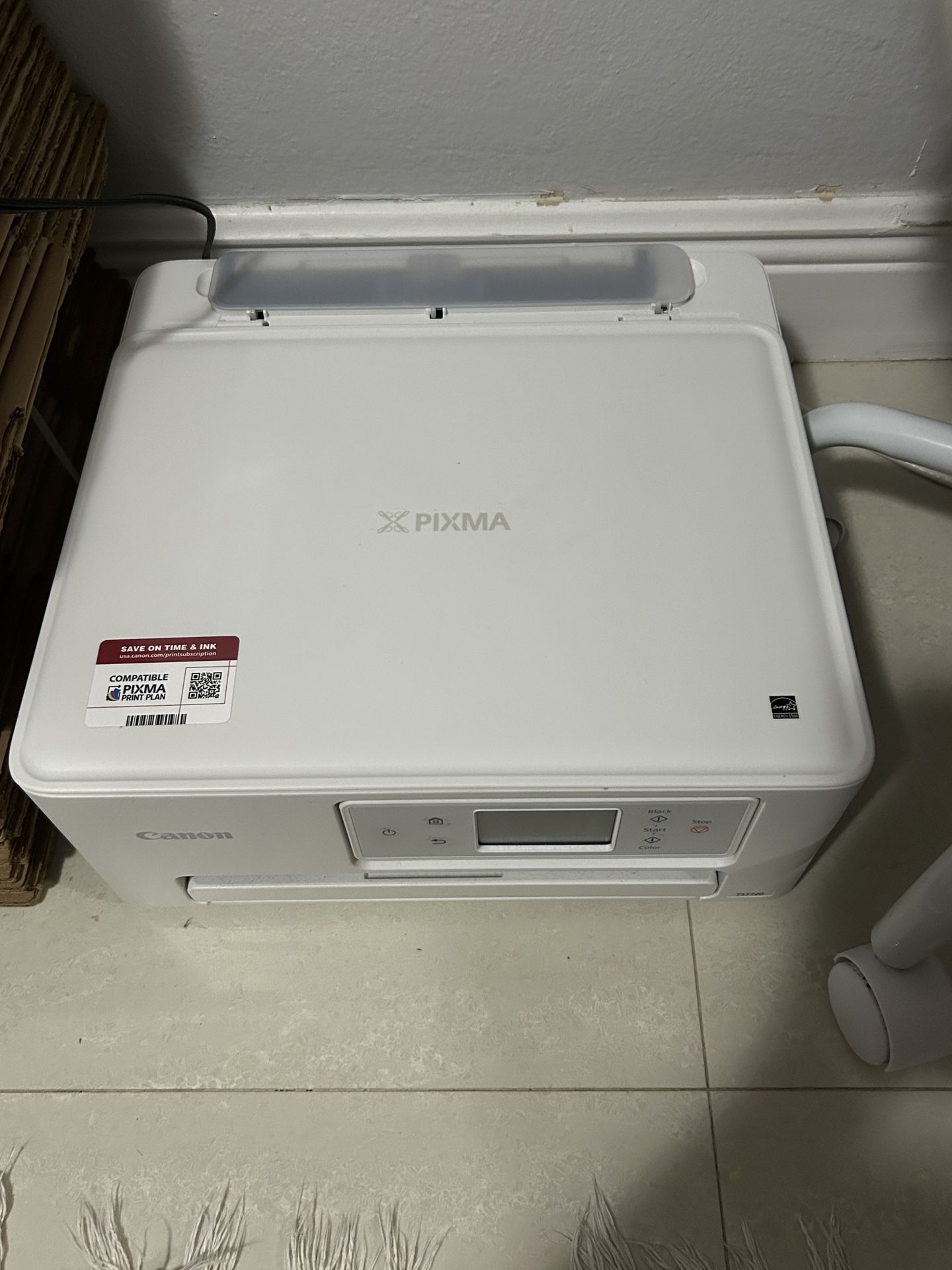 Canon PIXMA TS7720 Wireless 3-in-1 (Print | Copy | Scan) Color Inkjet Printer for Home Office Use Moving Sale ( Like A New )