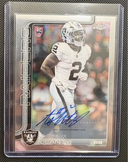 2026 Topps Chrome Ashton Jeanty Rookie Autograph