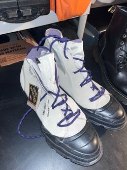 Gore-Tex Hiking Boots with Purple Laces