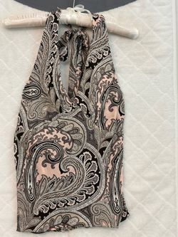 Paisley Halter Top Michael Kors